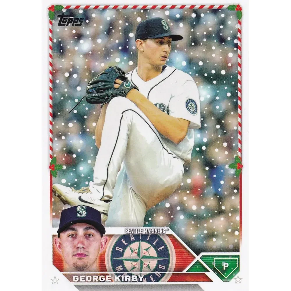 2023 Topps Holiday George Kirby H3 Seattle Mariners